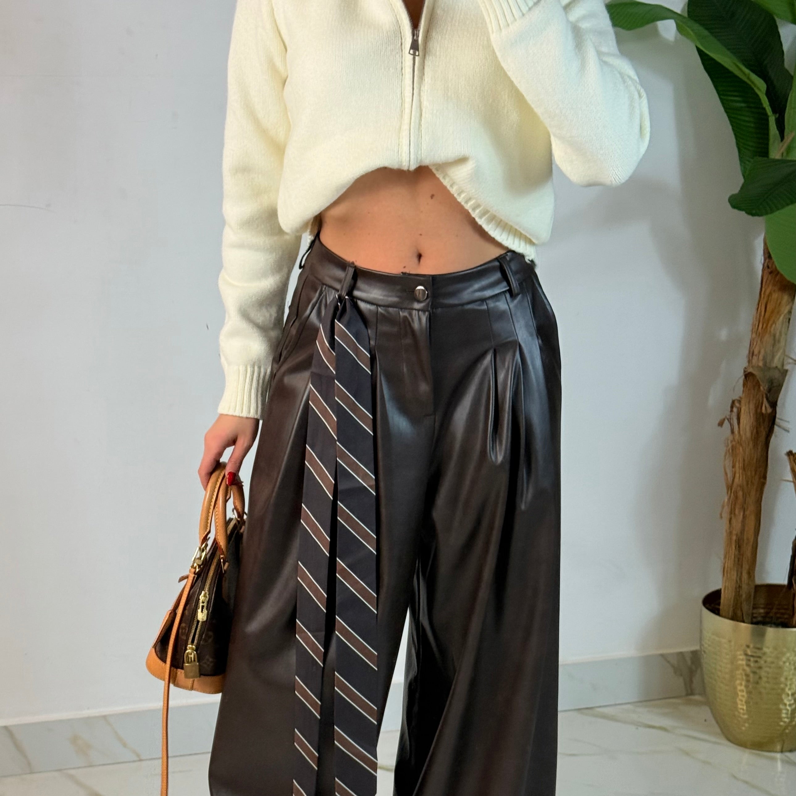 Pant Ecopelle “New York”