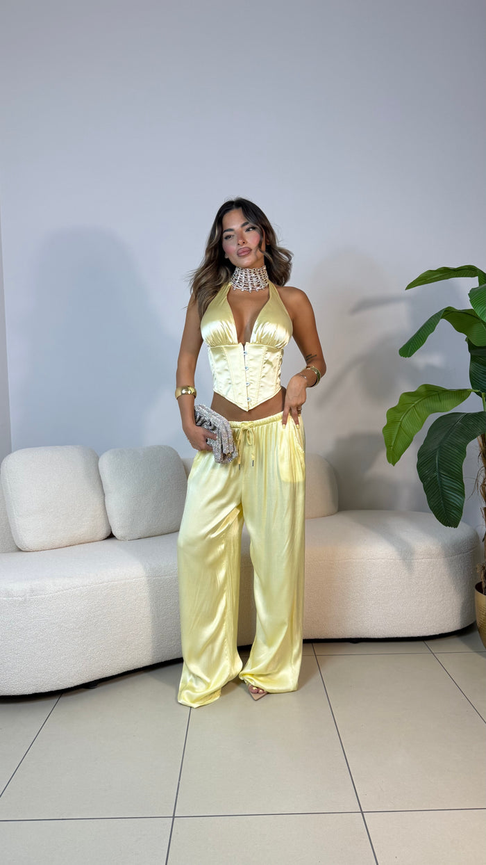 Pantalone Satin “Rainbow”